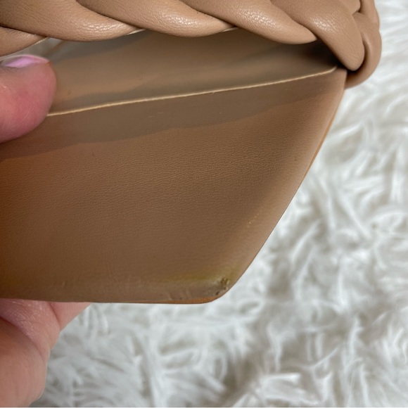 Paily Braided Double Strap High Heel Sandals | Nude Cafe - Picture 11 of 14